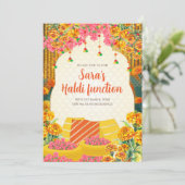 Cartons d'invitation numériques Haldi invitations  (Debout devant)