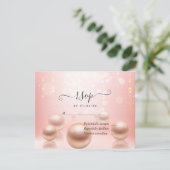 Cartons Réponse 30e anniversaire de mariage perle (Debout devant)