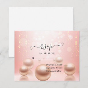 Cartons Réponse 30e anniversaire de mariage perle