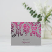 Cartons Réponse 311-Dashing Damask Night Magenta Light Grey (Debout devant)