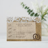 Cartons Réponse 3x5 R.S.V.P. Répondre Card Chaussures de cheval su (Debout devant)