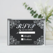 Cartons Réponse 50e anniversaire ou anniversaire Regal Silver Blac (Debout devant)