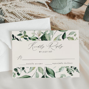 Cartons Réponse Abondante Crème de Mariage à la Verdure