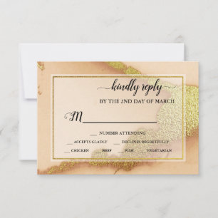 Cartons Réponse Abstrait de corail moderne 💡 Mariage d'huile d'en