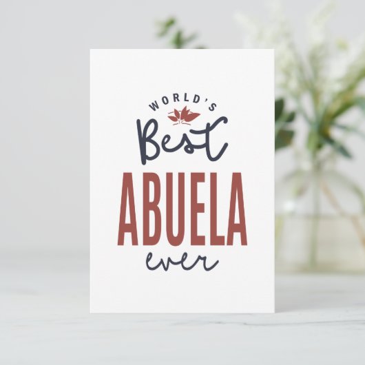 Cartons Réponse Abuela (Debout devant)