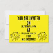 Cartons Réponse Adieu Bon Voyage (Dos)