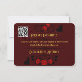 Cartons Réponse Affaire élégante (Dos)