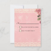 Cartons Réponse Alice au pays des merveilles Mariage (Dos)