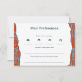 Cartons Réponse Amour irrégulier Bordure Participation Diet Musiqu (Dos)