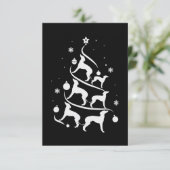 Cartons Réponse amoureux des chiens de noël de la verdure italienn (Debout devant)