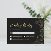 Cartons Réponse Anniversaire de l'or noir (Debout devant)