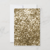 Cartons Réponse Antique Gold Frame Marine Bleu Mariage islamique (Dos)