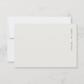 Cartons Réponse Aquarelle bleu orné Floral Mariage de paon (Dos)