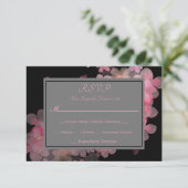 Cartons Réponse Aquarelle délicate Florale (Debout devant)