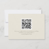 Cartons Réponse Aquarelle Luna Moth Mariage (Dos)