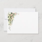 Cartons Réponse Aquarelle rose (Dos)