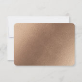 Cartons Réponse Aquarelle Rose Vintage Dusty rose (Dos)