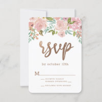 Aquarelle Rose Vintage Dusty rose