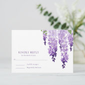 Cartons Réponse Aquarelle Wisteria (Debout devant)