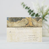 Cartons Réponse Arbre de chêne Distressed Damas Élégance métalliqu (Debout devant)