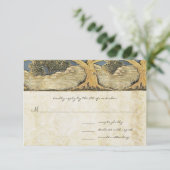 Cartons Réponse Arbre de chêne Distressed Damas Élégance métalliqu (Debout devant)