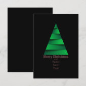 Cartons Réponse Arbre de Noël moderne (Devant / Derrière)