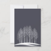 Cartons Réponse Arbres d'hiver (Dos)