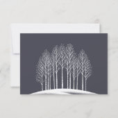 Cartons Réponse Arbres d'hiver (Dos)