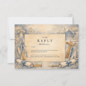 Cartons Réponse Architect Graduation Blueprint Design (Devant)