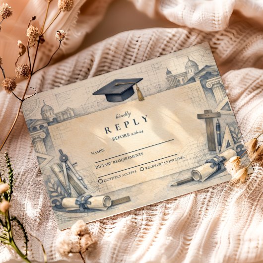 Cartons Réponse Architect Student Graduation Design