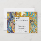 Cartons Réponse Art Abstrait moderne Liquid Peinture Artiste Maria (Devant)