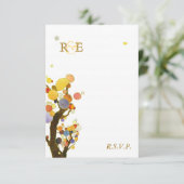 Cartons Réponse Art Nouveau Arbres Décontracté Mariage extérieur R (Debout devant)