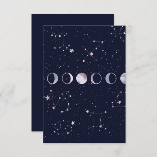 Cartons Réponse Astrologie Sky (Devant / Derrière)