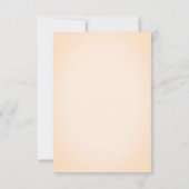 Cartons Réponse Automne Floral Lin Brouillé Aquarelle (Dos)