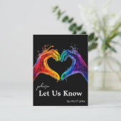 Cartons Réponse 🌈 ❤️ Avec demande de chanson Heart of Pride maria (Debout devant)