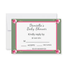 Baby shower Floral Spray personnalisé