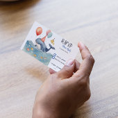 Cartons Réponse Baleine d'un temps garçons Anniversaire