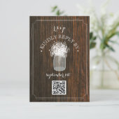 Cartons Réponse Barne de respiration pour bébé Mason en bois Jar Q (Debout devant)