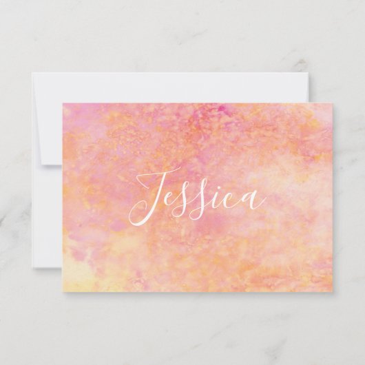 Cartons Réponse Bat mitzvah de bar tout simplement subtil aussi (Dos)