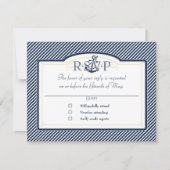 Cartons Réponse Bateau Ancre nautique Diagonal Stripes Swirl Moder (Devant)