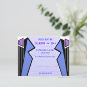 Cartons Réponse Bauhaus Tuxedo - LBV (carte de réponse) (Debout devant)