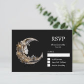 Cartons Réponse Beau visage dans le Mariage de la Lune (Debout devant)