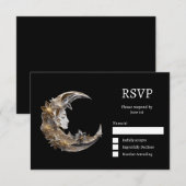 Cartons Réponse Beau visage dans le Mariage de la Lune (Devant / Derrière)