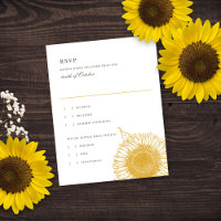 Belle + Élégante Mariage de automne Sunflowers Rép
