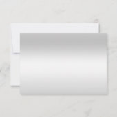 Cartons Réponse Belle Romantique Roses Rouges Anniversaire (Dos)