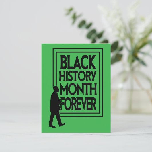 Cartons Réponse Black History Month Forever (Debout devant)