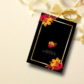 Cartons Réponse Black Magic rencontre Rustic Golden Autumn Mariage