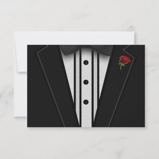 Cartons Réponse Black Tuxedo (Dos)