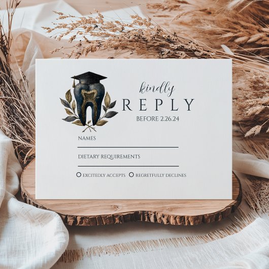 Cartons Réponse Blue Laurel Dental Graduation