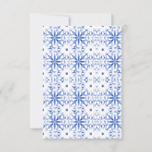 Cartons Réponse Blue Santorini Grèce Destination Mariage (Dos)